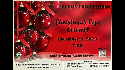 Christmas Pop Concert 12/9/2023